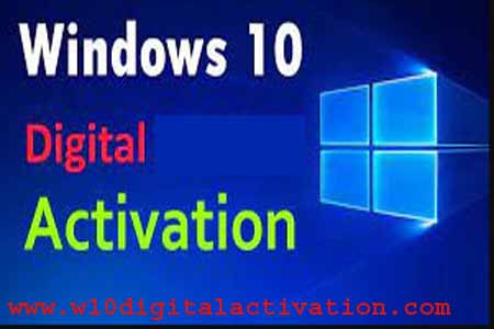 Windows 10 Digital Activation