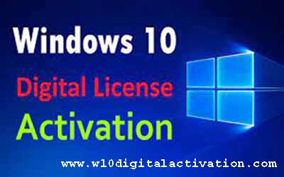 Windows 10 Digital License Activation